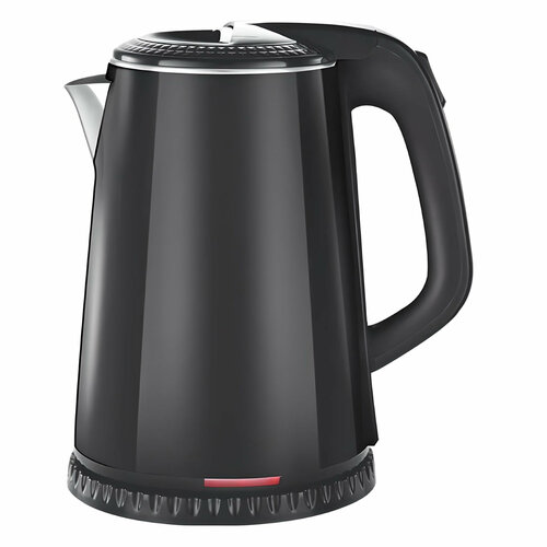 Чайник чайник электрический электрочайник 2200Вт 2 литра отключение при снятии с подставки световой индикатор черный 145000₽