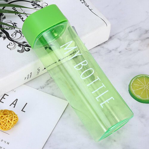 фото Бутылка для воды зеленая ksander