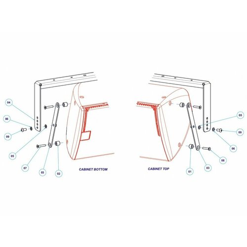 MARTIN AUDIO CDDYA12B-WR Всепогодная лира для акустической системы CDD12 цвет черный 5300000₽