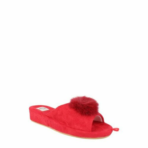фото Балетки домашние baden, размер 39, красный
