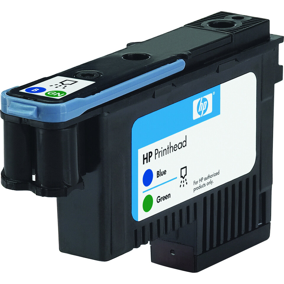 Печатающая головка Print Head №70 Blue & Green (Z3100) (C9408A) HP - фото №2