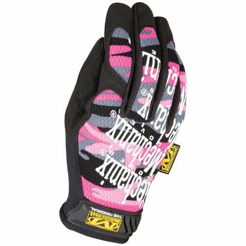 фото Перчатки , розовый, черный mechanix wear original womens,