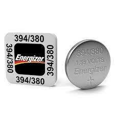 Серебряно цинковая батарейка для часов Energizer 394   380 1 шт