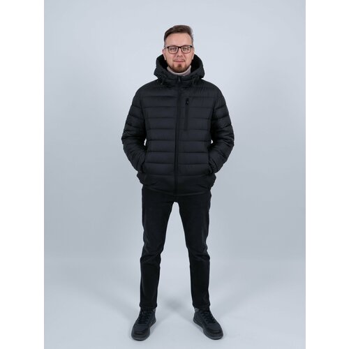 фото  куртка зимняя, размер 54, черный 365 clothes