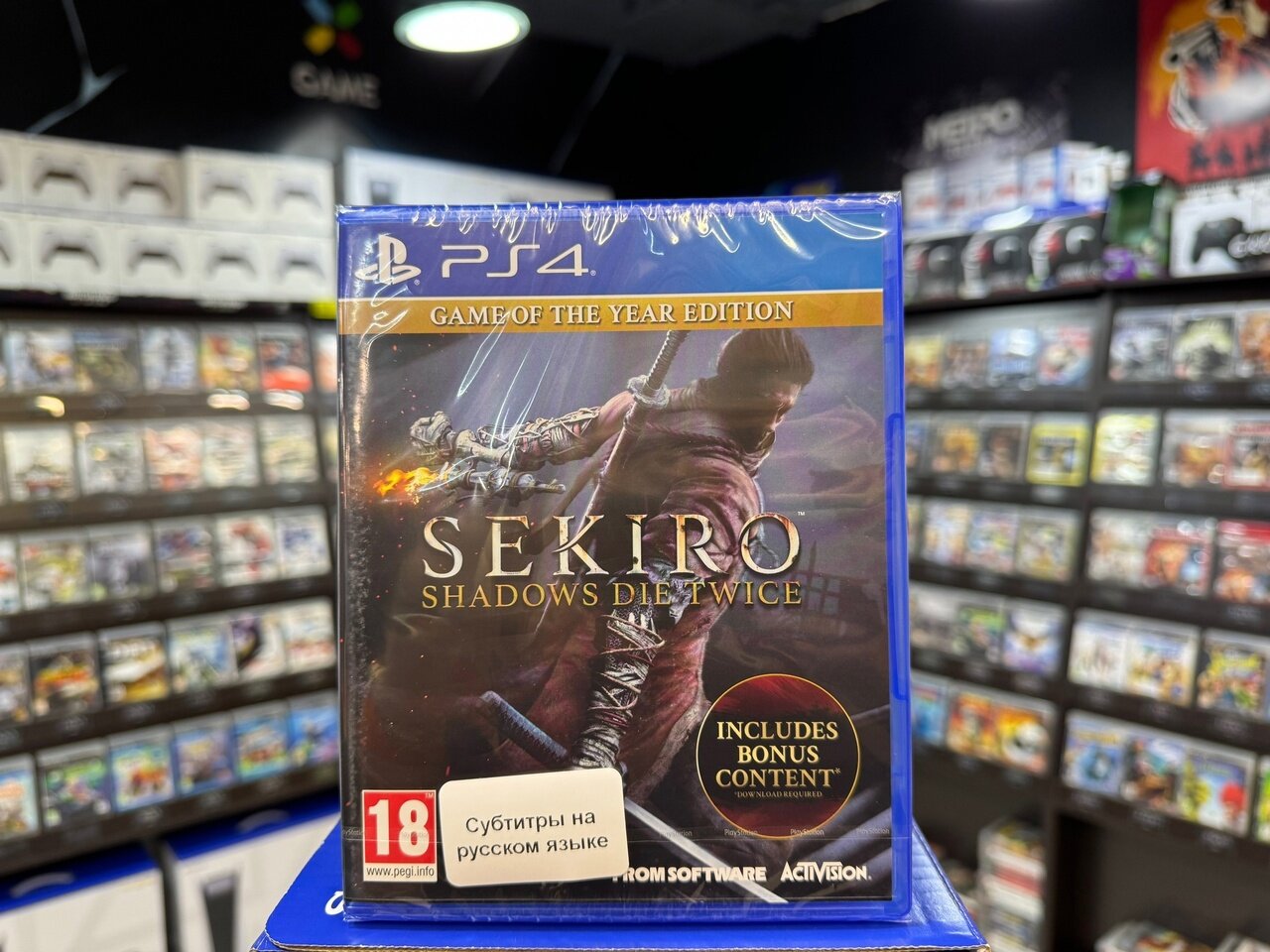 Игра Sekiro Shadows Die Twice Game of the Year (Русская версия) PS4