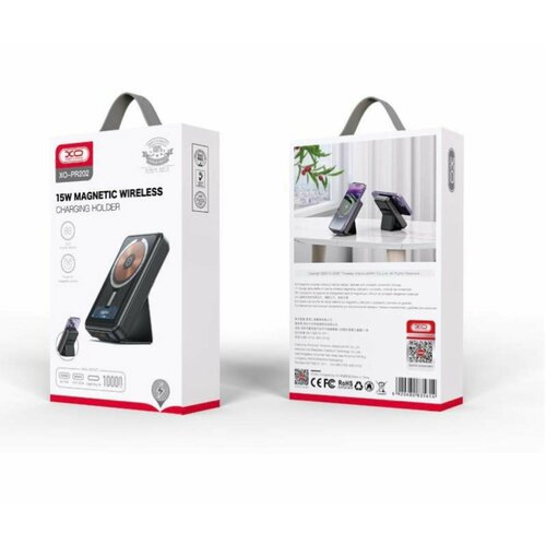 Портативный аккумулятор XO Power Bank PR202 10000 мАч чёрный 399900₽