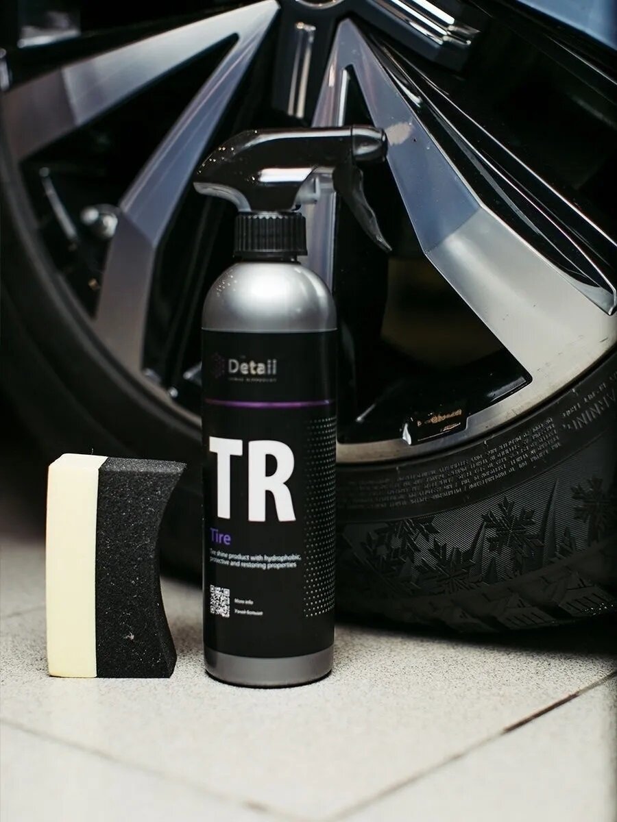 Чернитель резины TR "Tire" 500мл Detail - фото №20