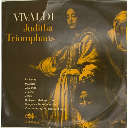 Виниловая пластинка Вивальди - Торжествующая Юдифь (-Набор виниловая пластинка вивальди времена года