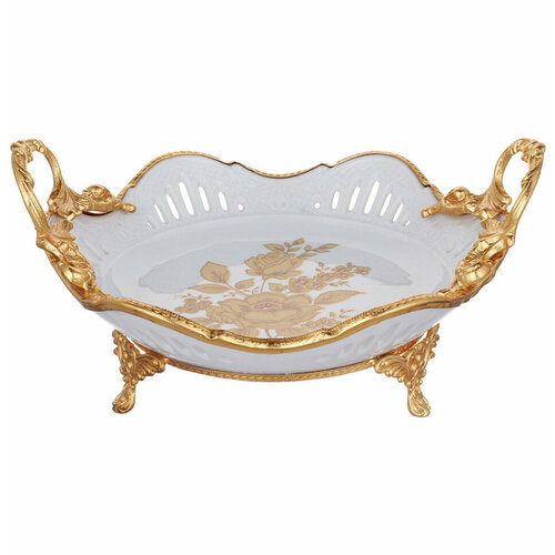 Блюдо 28 x 23 см для хлеба н/н с ручками Limoges 