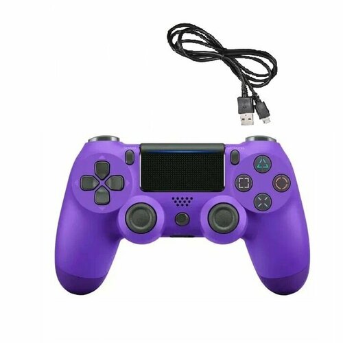 Джойстик/Беспроводной Геймпад для PS4/Dua Shock 4, фиолетовый