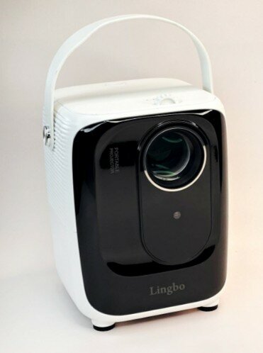 Проектор Lingbo Projector T4 MAX белый, портативный