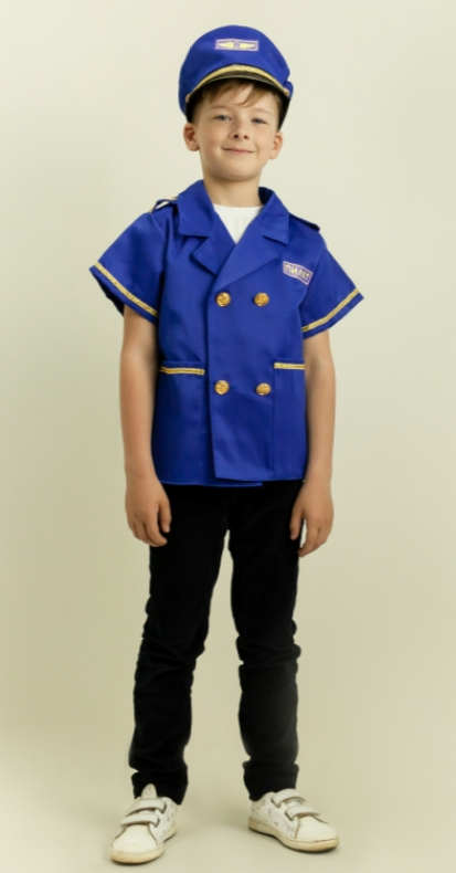Детский костюм летчика для мальчика ВК-61030 32-34/122-128