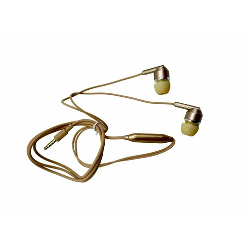 Наушники проводные Stereo Earphonе BEZIR BZ-214 Gold