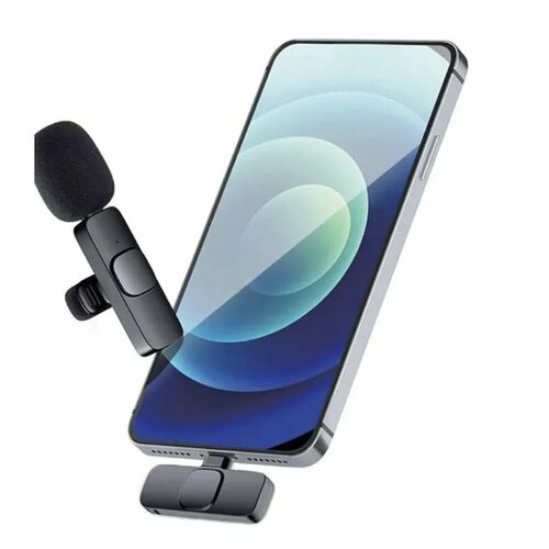 Микрофон петличный беспроводной для телефона K8 Lightning Wireless 134900₽