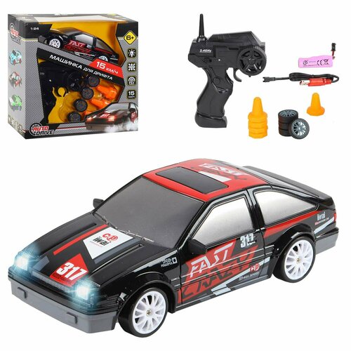 фото Гоночная машина autodrive jb1167939, 1:24, 18.5 см, черный