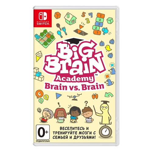 Игра Nintendo Switch на картридже Big Brain Academy Brain vs Brain 1590₽