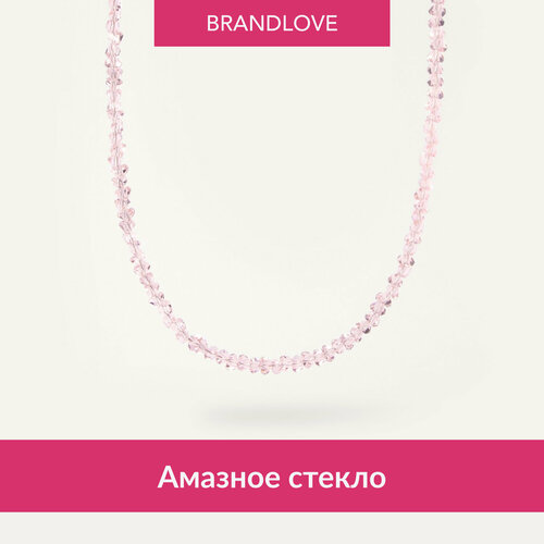 Чокер BL Jewelry Teaser, хрусталь, длина 35 см., розовый