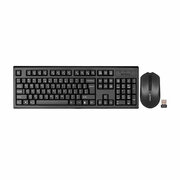 Набор клавиатура+мышь A4Tech 3000NS клав: чер мышь: чер/USB/WLS/Multimedia