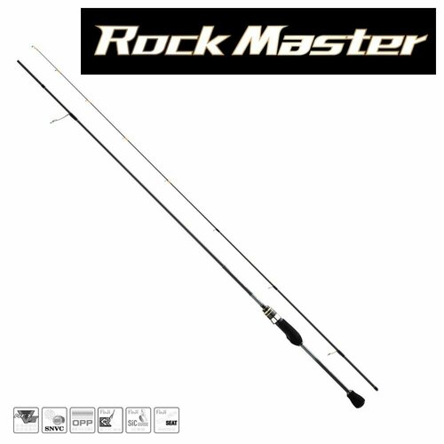 фото Удилище спиннинговое hearty rise rock master rms-762l (длина: 230см, тест: 0.6-12г)