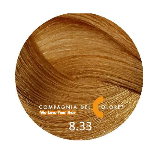 COMPAGNIA DEL COLORE краска для волос 100 МЛ 8.33 del colore краска 8 ns саванна светло русый 100мл