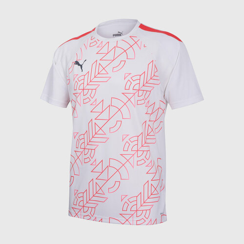 фото Футболка puma, размер l, белый, красный