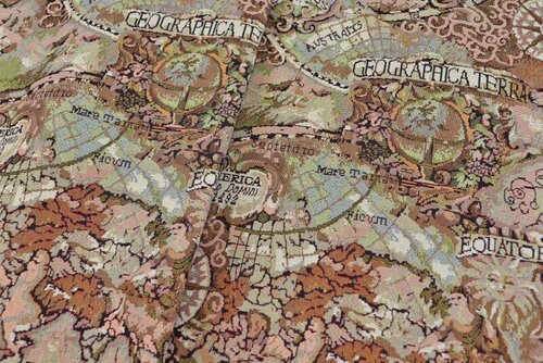 Гобеленовая ткань Карта
