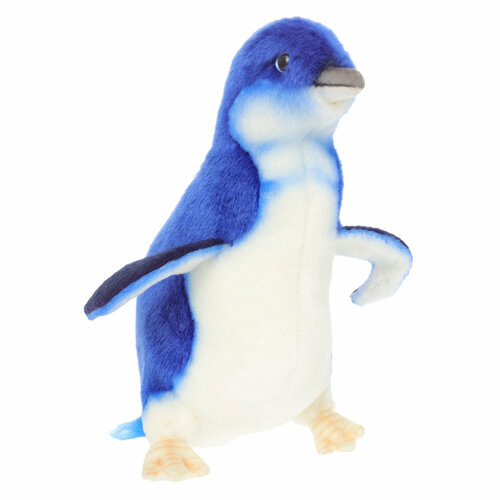 Реалистичная мягкая игрушка Hansa Creation, 6103 Пингвин малый голубой, 20 см