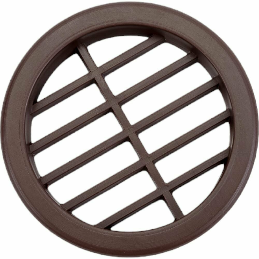 Volpato Круглая вентиляционная решётка d=47 мм, коричневая 2190-443-MA