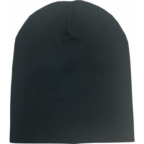 фото Шапка бини anru, размер универсальный, черный