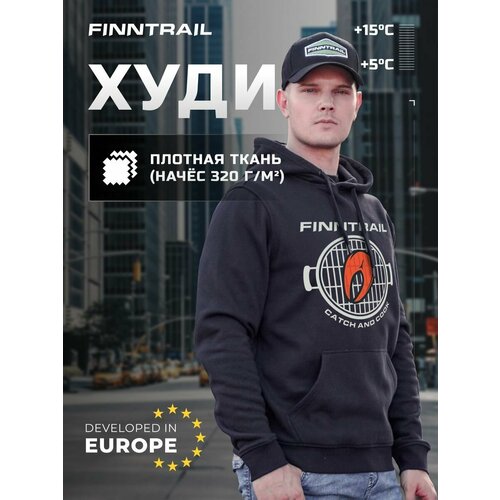 Худи Finntrail, размер XXL, красный