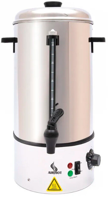 Термопот электрический AIRHOT WB-20 объем 20л, электрокипятильник наливной для кафе, ресторана, столовой, для дома, мощность 2.5 кВт