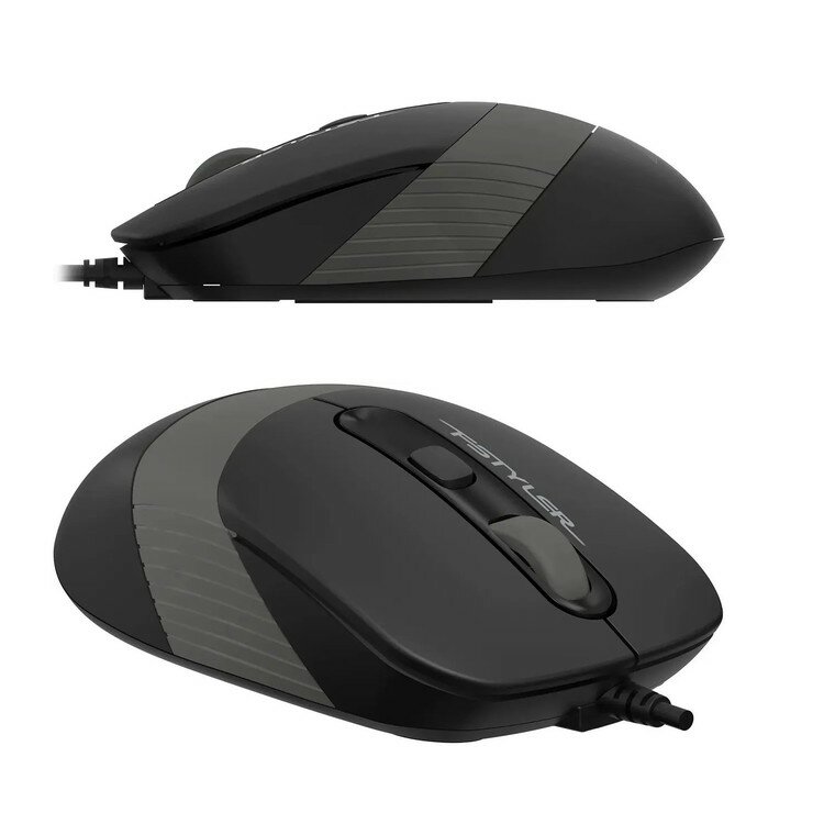 Мышь A4Tech Fstyler FM10T, серый (fm10t grey) - фото №4