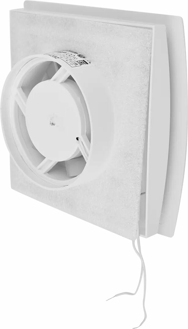 Вентилятор вытяжной MMotors MM-P01 27 дБ 90 м3/ч цвет белый - фотография № 2