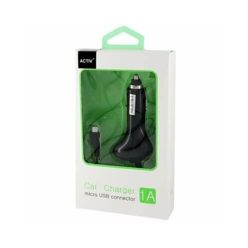 Автомобильное зарядное устройство Activ Micro-USB 1A