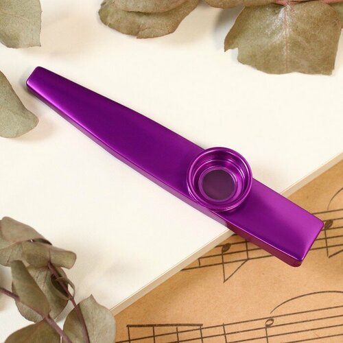 казу kazoo казу музыкальный инструмент металлическая казу Музыкальный инструмент Казу Music Life, фиолетовый