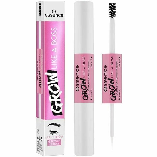 Сыворотка для роста ресниц и бровей ESSENCE LASH LIKE A BOSS GROWTH SERUM сыворотка для роста бровей и ресниц grow like a boss lash