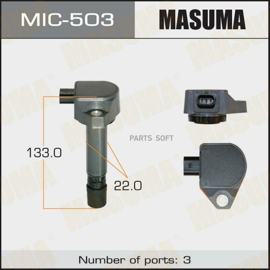Катушка зажигания Masuma арт. MIC-503