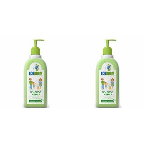 ECOROOM Жидкое мыло биоразлагаемое, 500 мл, 2 шт