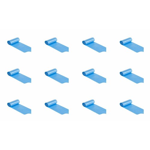 Домашний Уют Мешки для мусора Прочные 60 л 20 мешков в рулоне 12 штук 1358₽