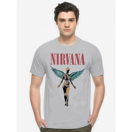 фото Футболка dream shirts, размер 3xl, серый