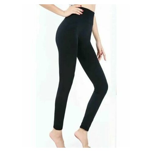 Легинсы  Амалия, размер 3/4, черный
