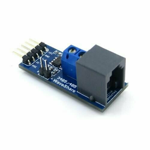 RS485 Board 5V / Wvshare, коммуникационная плата RS485, на базе SP485 / MAX485, 5В taidacent 5v 3 3v rs485 isolation rs232 serial adapter board uart ttl to rs485 isolated converter module