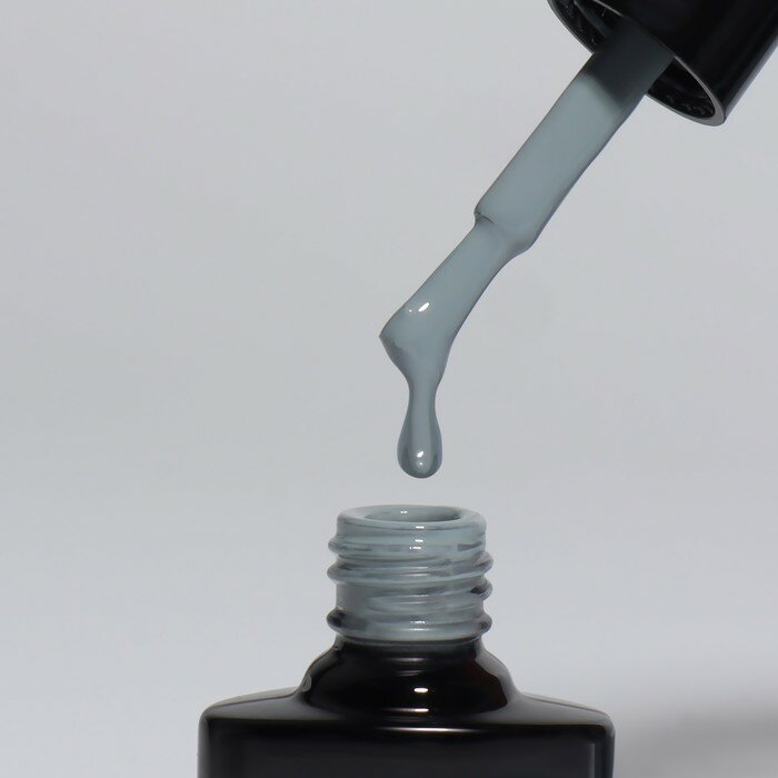 Гель лак для ногтей «DELICATE NUDE», 3-х фазный, 8 мл, LED/UV, цвет серый (52) (1шт.)