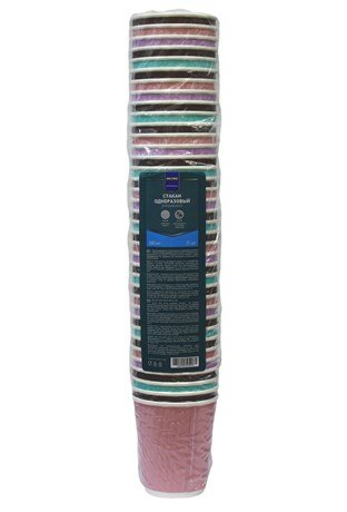 фото METRO PROFESSIONAL Стакан бумажный с выдавливанием 200мл, 37шт