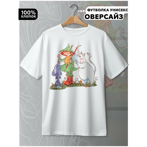 фото Футболка hypnotica, размер l, белый