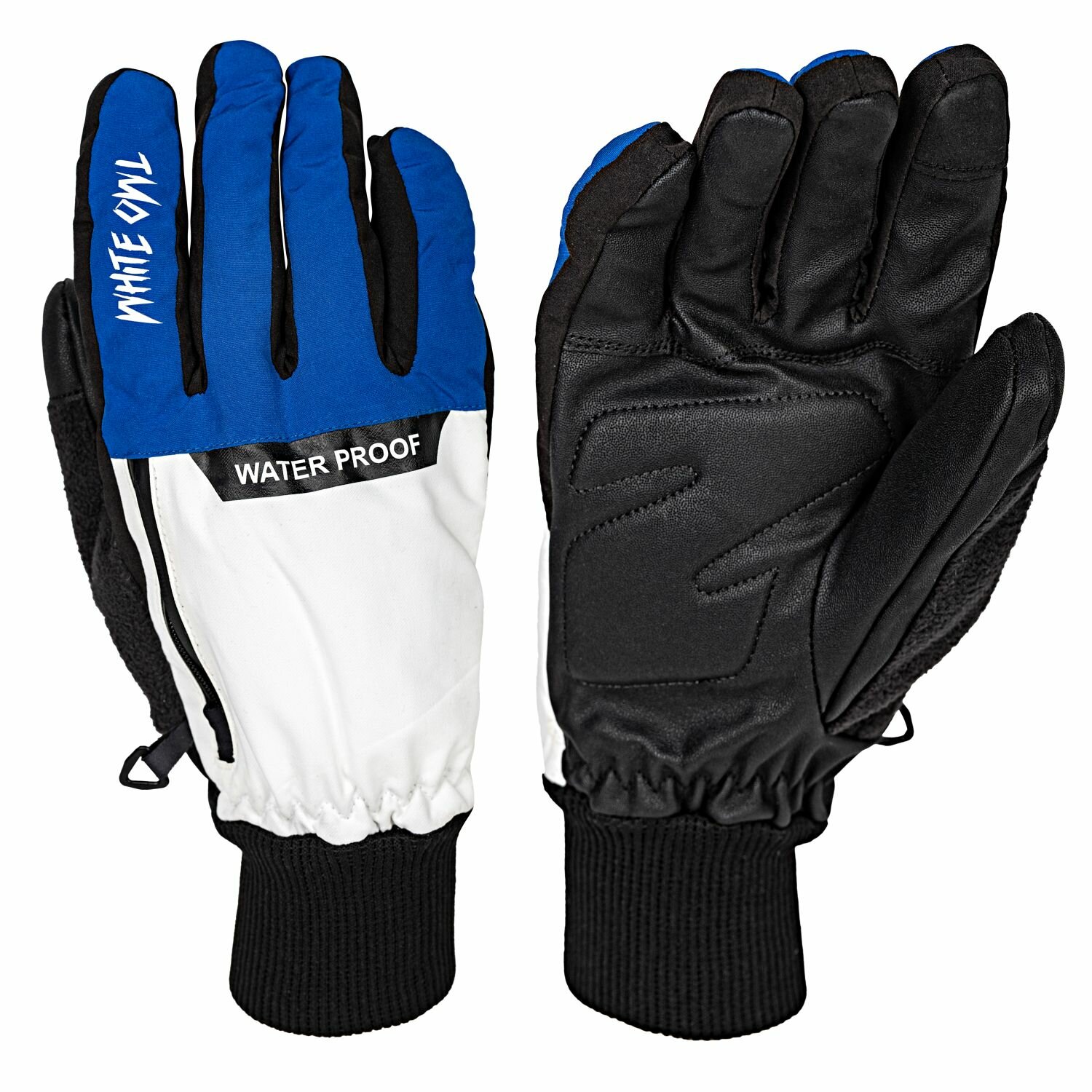 фото Перчатки зимние White Owl 09-1549, размер S, синий с белым