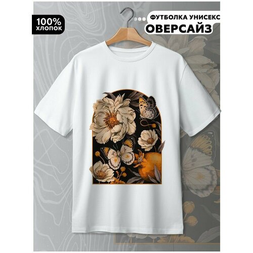 фото Футболка hypnotica, размер l, белый