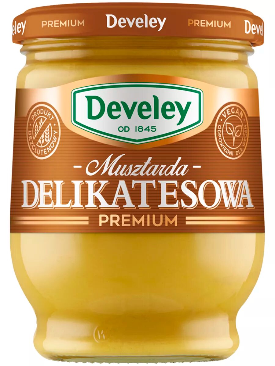 Горчица деликатесная Develey Premium, 270 г