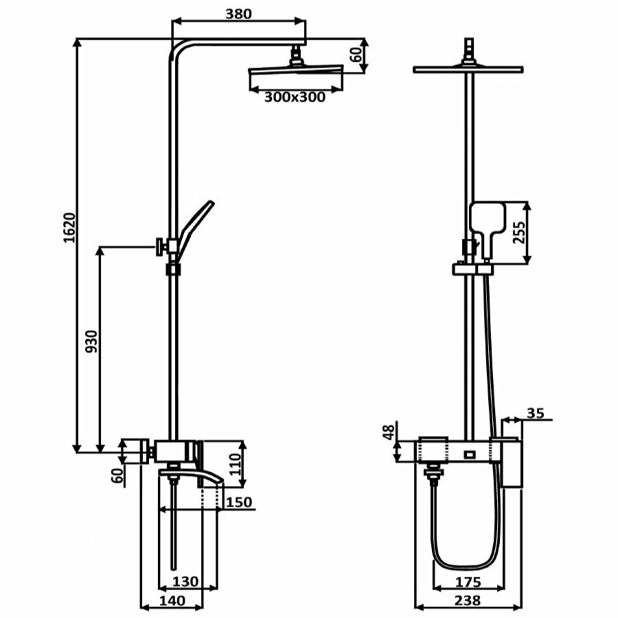 Душевая система ALMAes - фото №2
