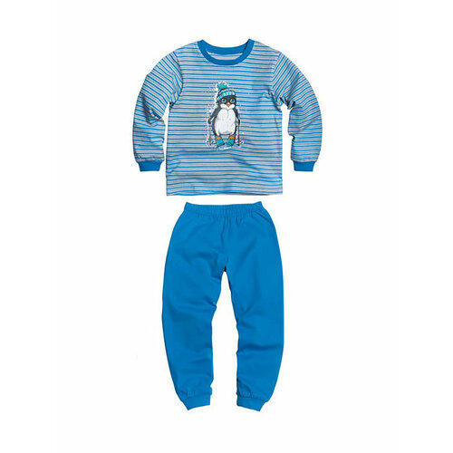Пижама Pelican, размер 5/110, голубой, синий